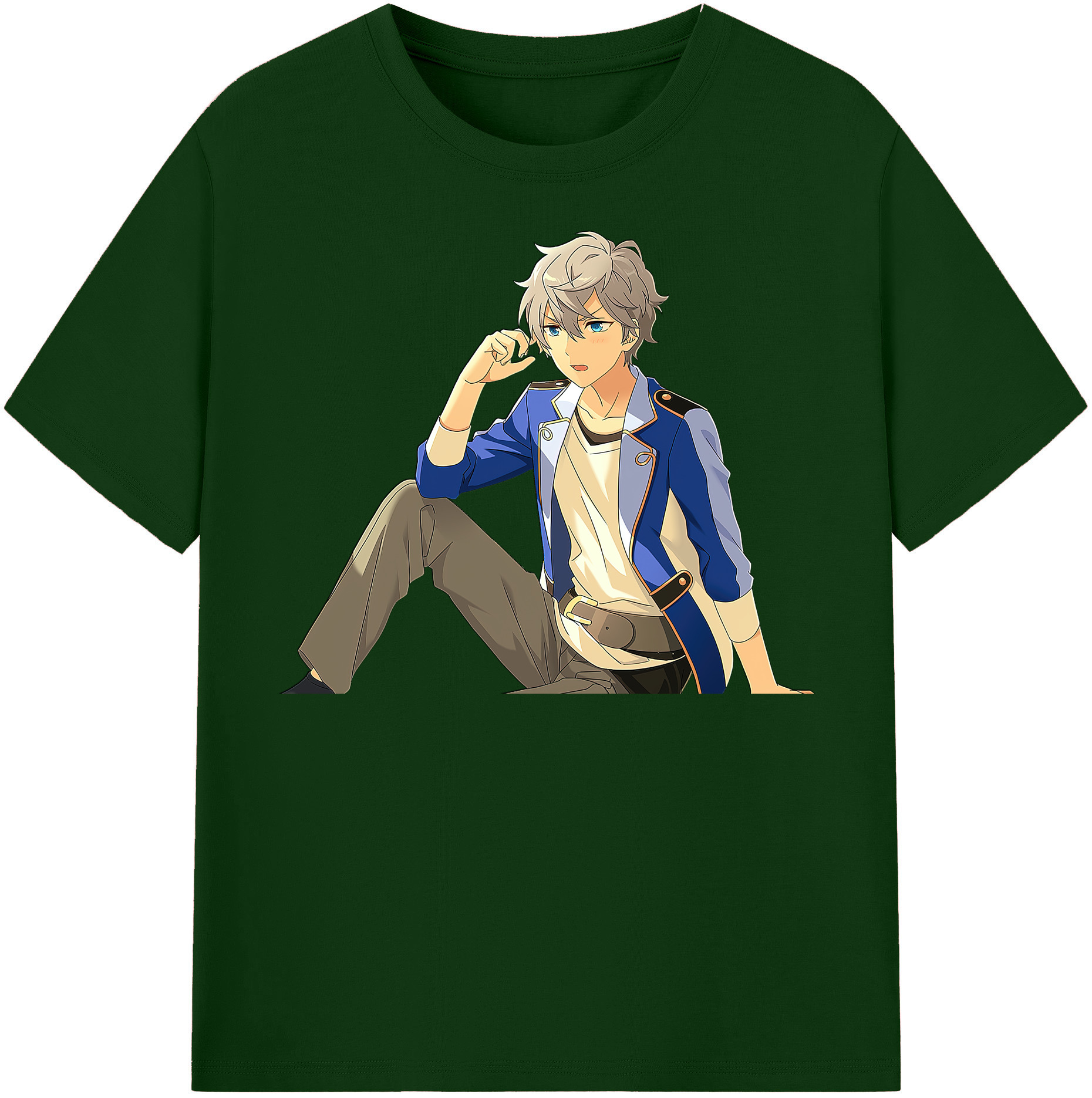 （画像用） あんさんぶるスターズ! Ensemble Stars 綿100％半袖Tシャツ（フロントプリント）